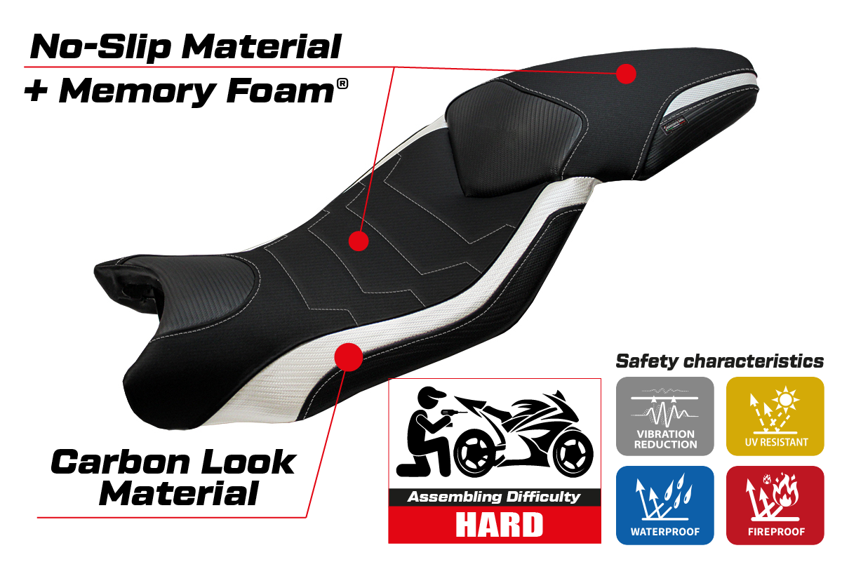 Seat cover compatible - BMW S 1000 XR 2015 - 2019 - mod Ardea Comfort System