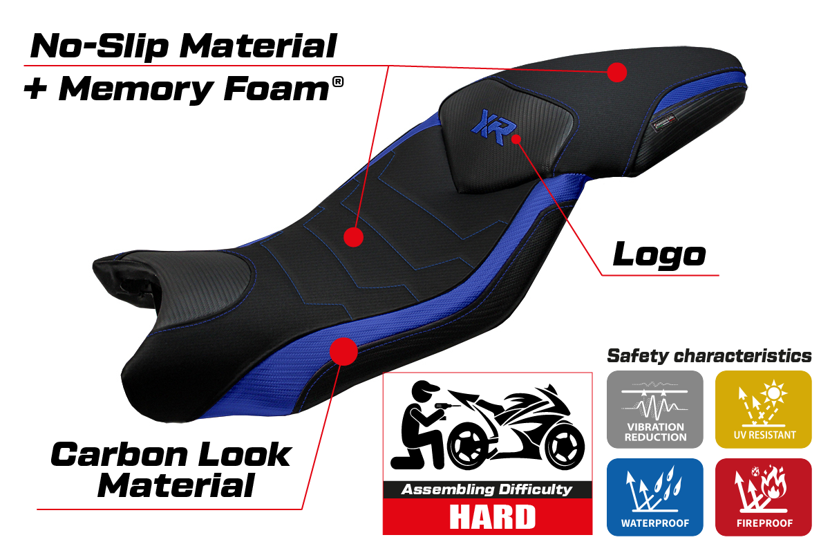 Seat cover compatible - BMW S 1000 XR 2015 - 2019 - mod Ardea Comfort System