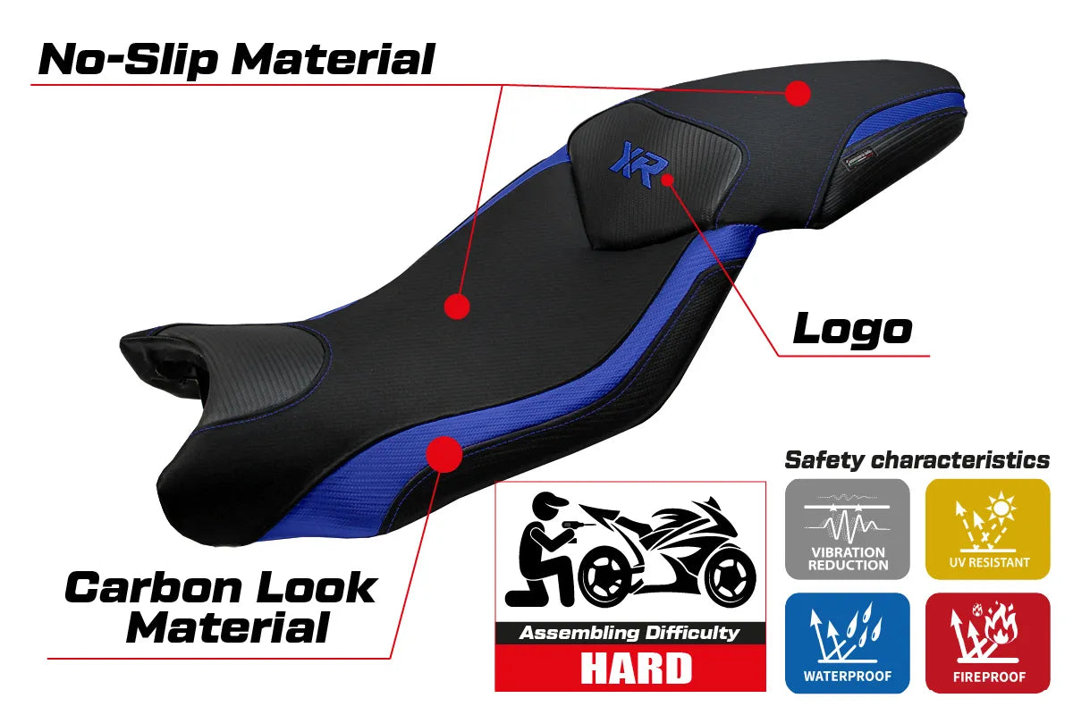 Seat cover compatible - BMW S 1000 XR 2015 - 2019 - mod Ardea