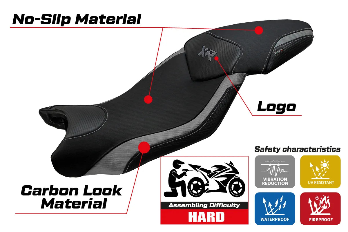 Seat cover compatible - BMW S 1000 XR 2015 - 2019 - mod Ardea