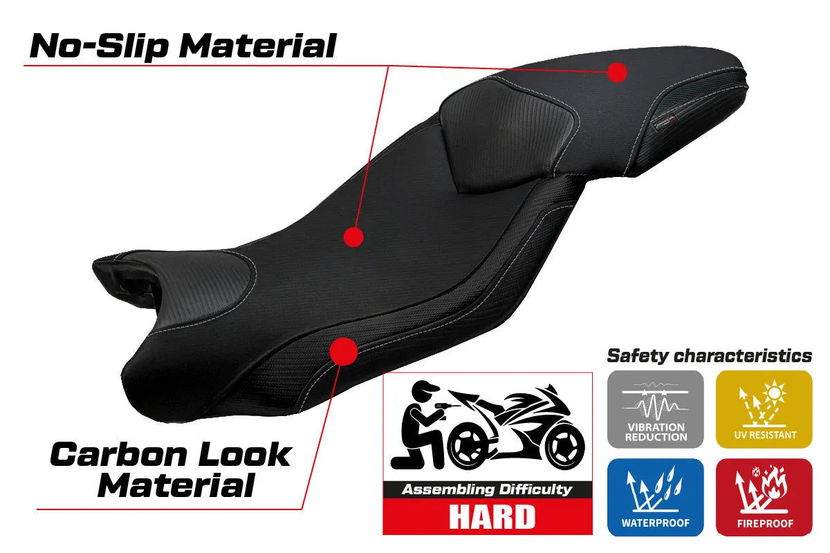Seat cover compatible - BMW S 1000 XR 2015 - 2019 - mod Ardea