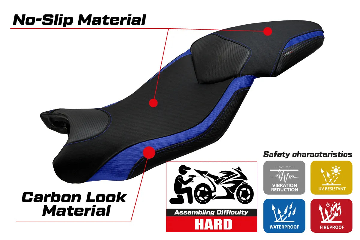 Seat cover compatible - BMW S 1000 XR 2015 - 2019 - mod Ardea