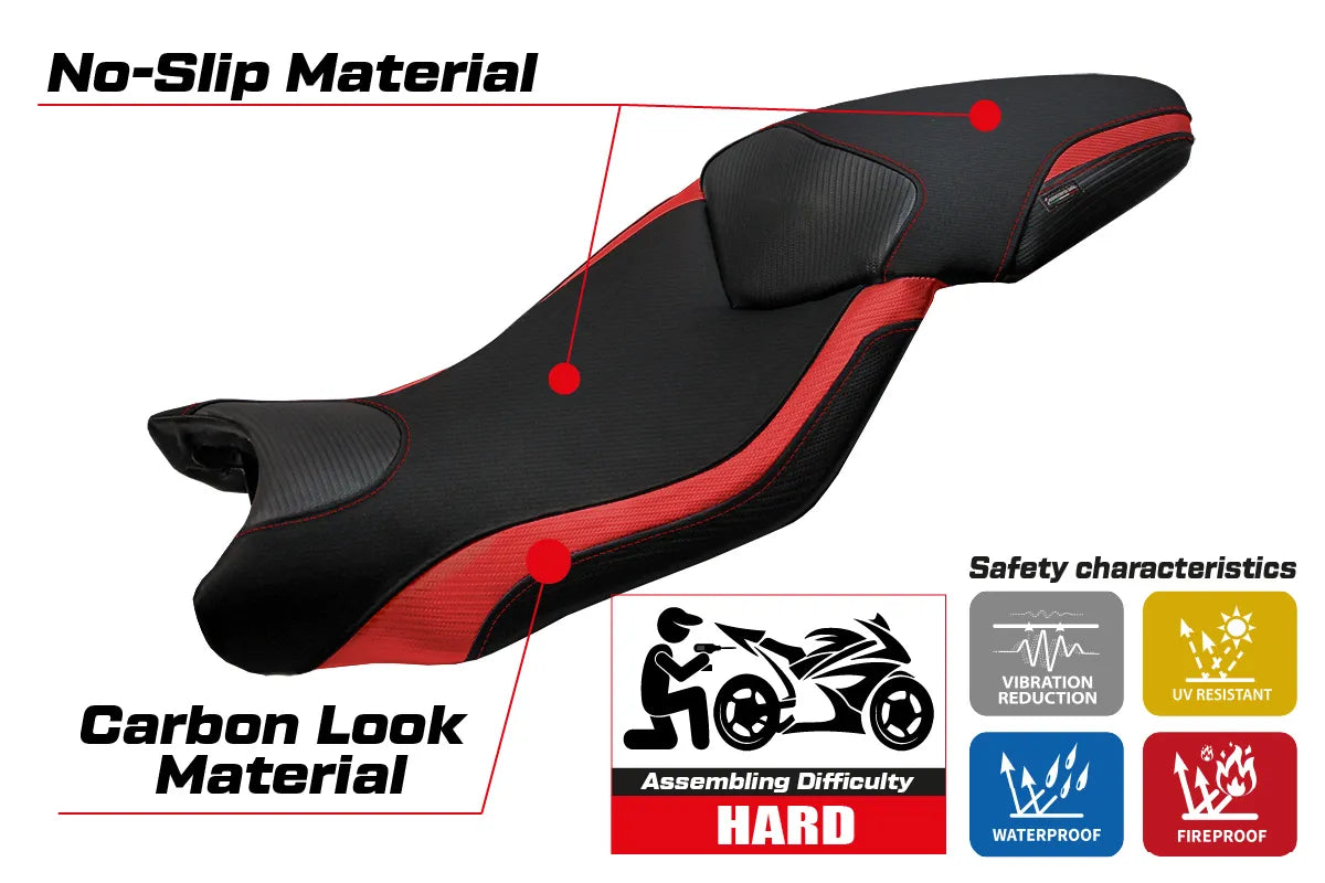 Seat cover compatible - BMW S 1000 XR 2015 - 2019 - mod Ardea