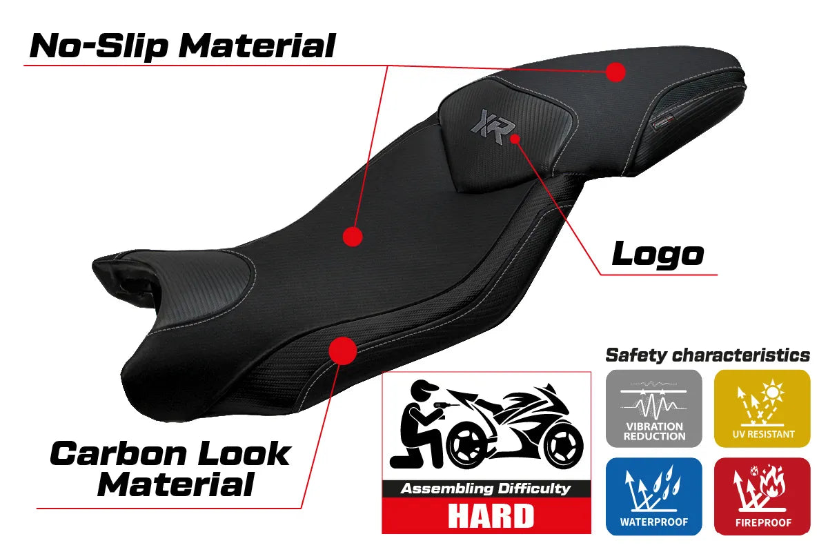 Seat cover compatible - BMW S 1000 XR 2015 - 2019 - mod Ardea