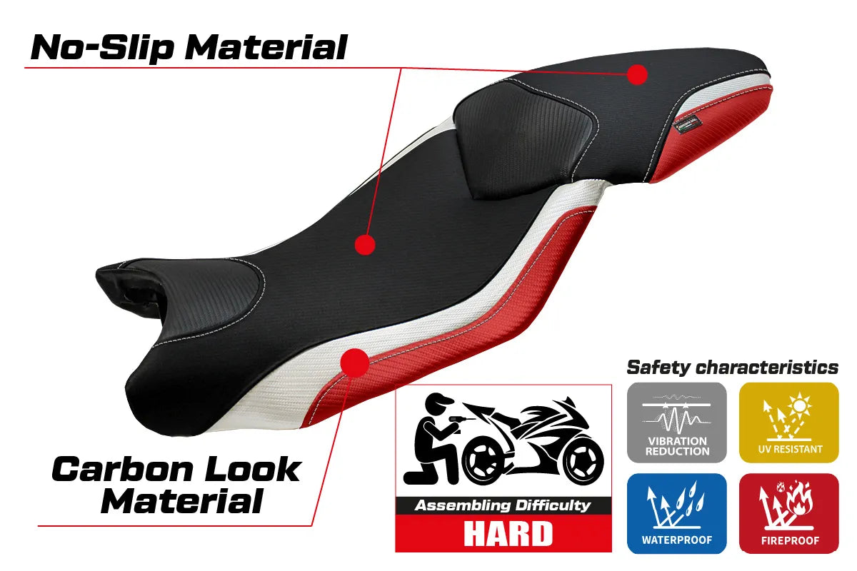 Seat cover compatible - BMW S 1000 XR 2015 - 2019 - mod Ardea Special Color