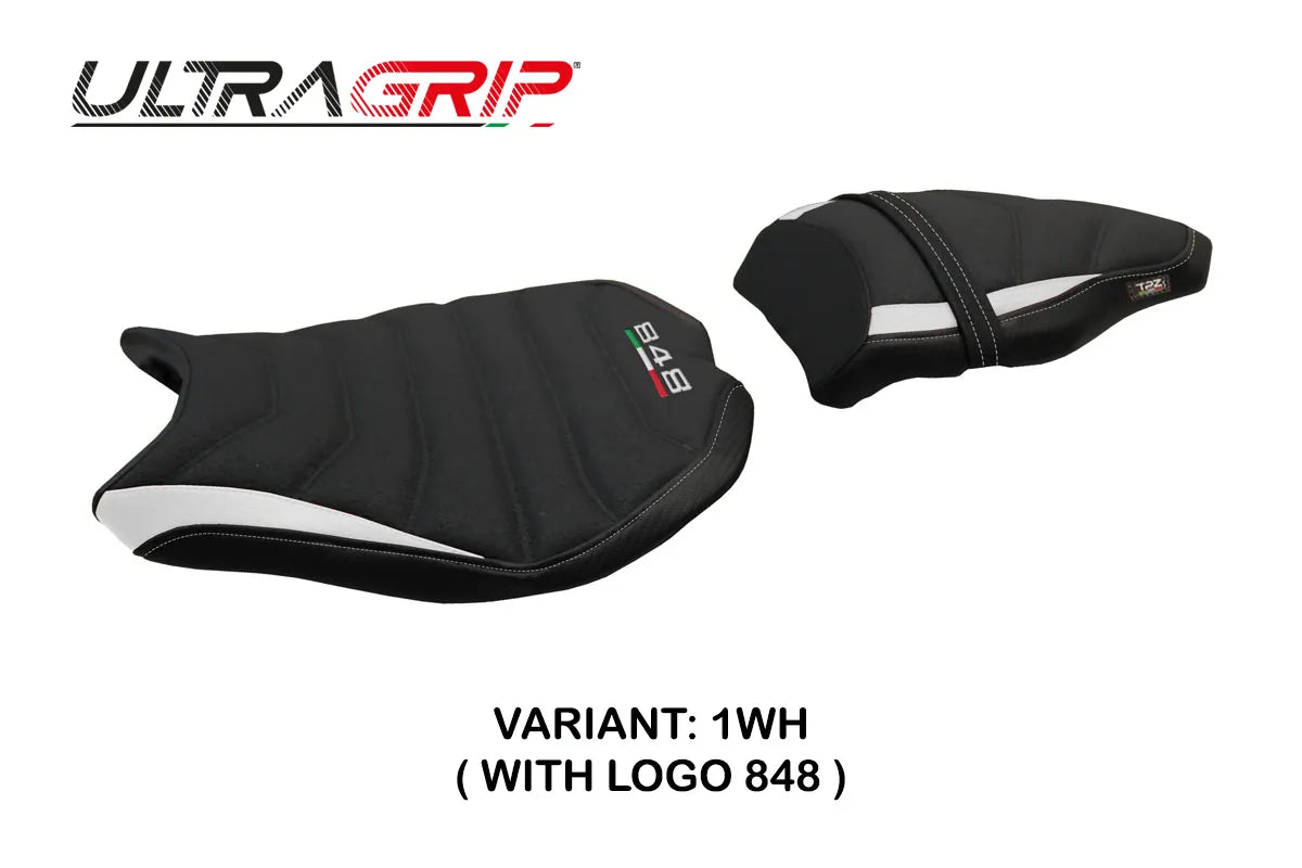 Seat cover compatible - Ducati 848 / 1098 / 1198 2007 - 2013 - mod Cervia Ultragrip