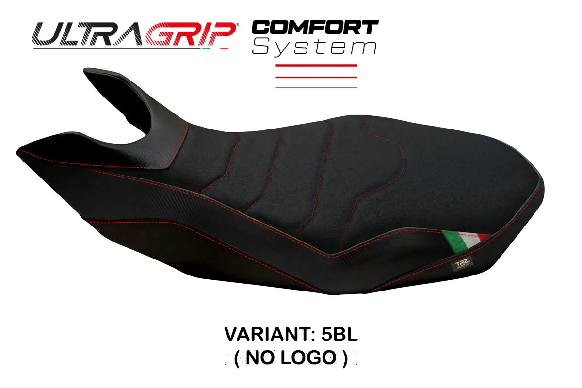 Seat cover compatible - Ducati Hypermotard 796 / 1100 / 1100 EVO 2007 - 2012 - mod Medea 2 Comfort System