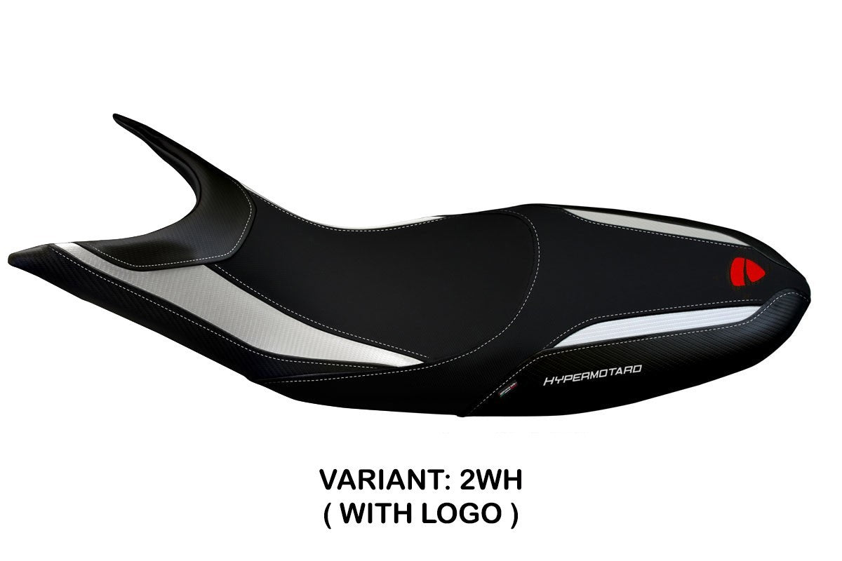 Seat cover compatible - Ducati Hypermotard 821 / 939 2013 - 2018 - mod Scicli 1