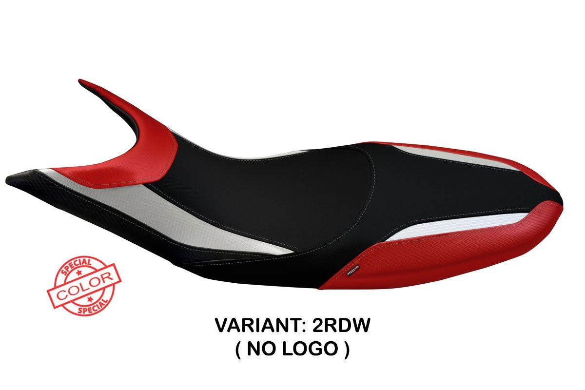 Seat cover compatible - Ducati Hypermotard 821 / 939 2013 - 2018 - mod Scicli Special Color
