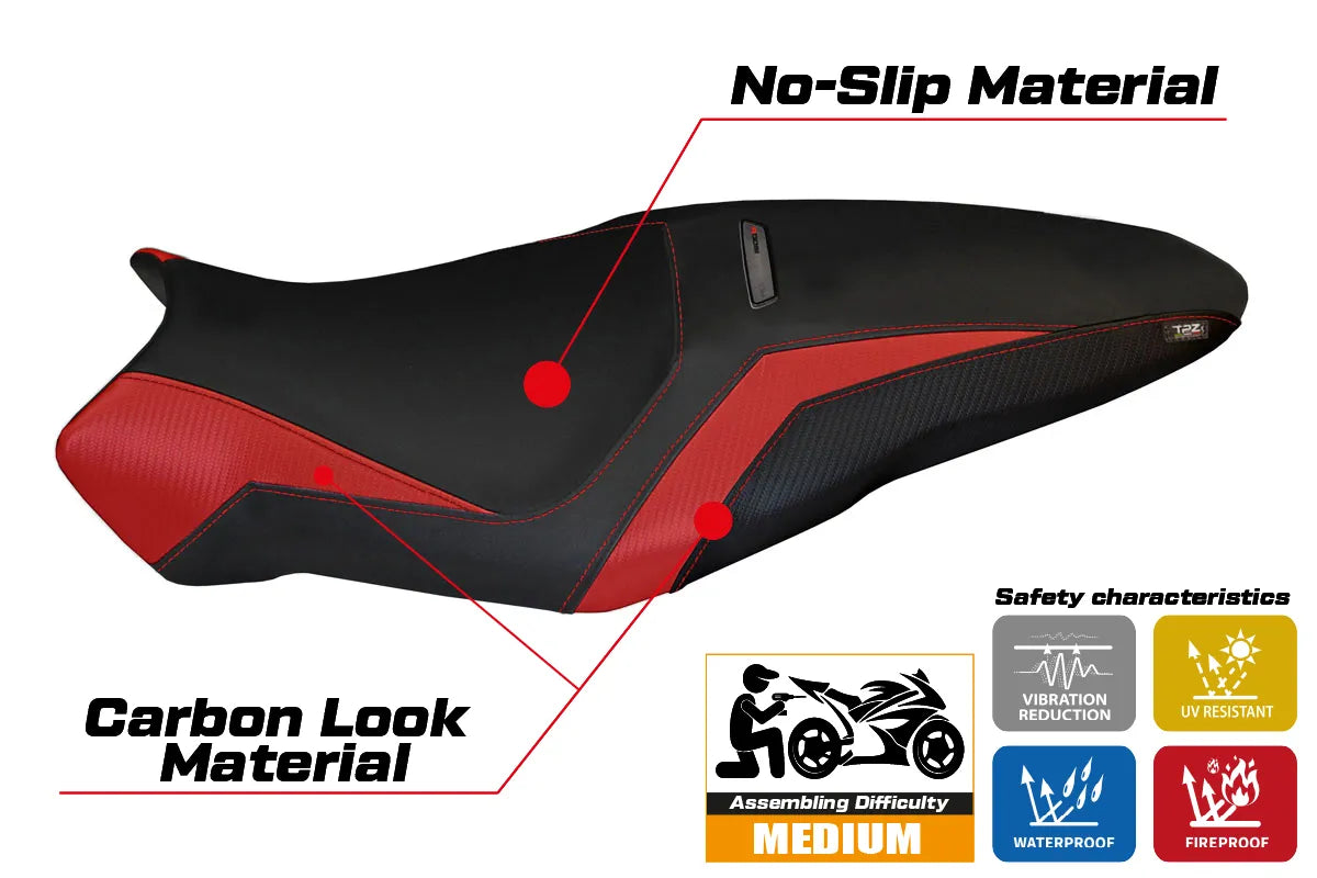 Seat cover compatible - Ducati Monster 1200 R 2016 - 2019 - mod Toledo 3