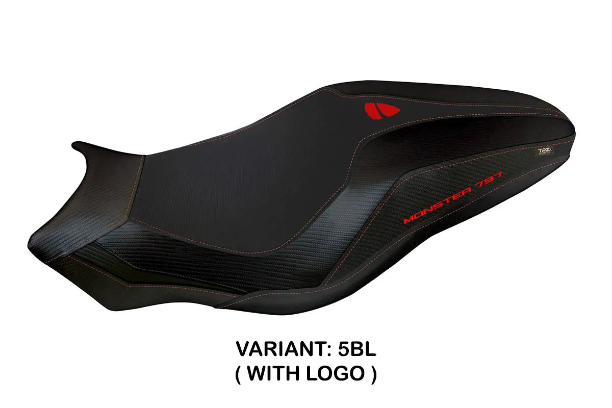 Seat cover compatible - Ducati Monster 797 2017 - 2020 - mod Lipsia 3