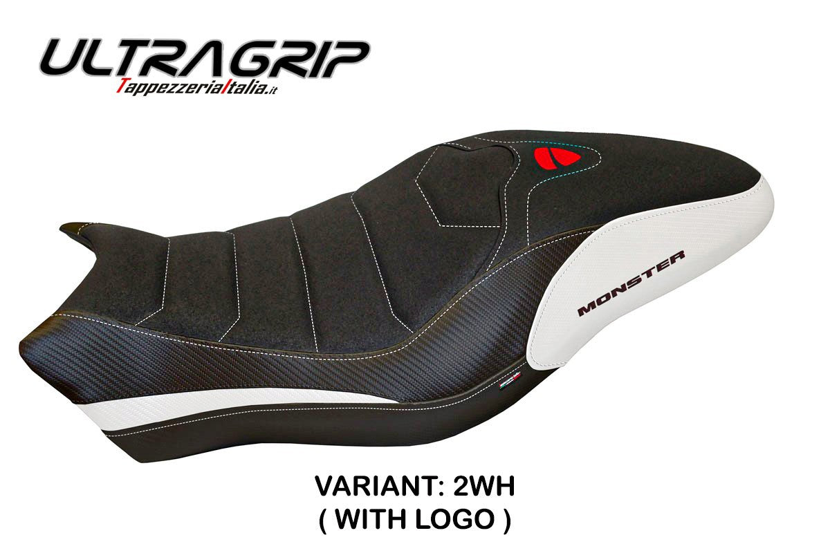 Seat cover compatible - Ducati Monster 797 2017 - 2020 - mod Piombino 1 Ultragrip