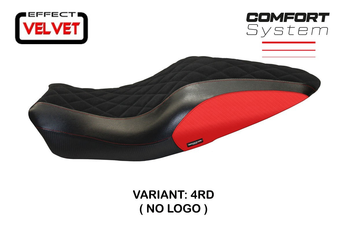 Seat cover compatible - Ducati Monster 821 / 1200 2014 - 2016 - mod Andorra Velvet Comfort System