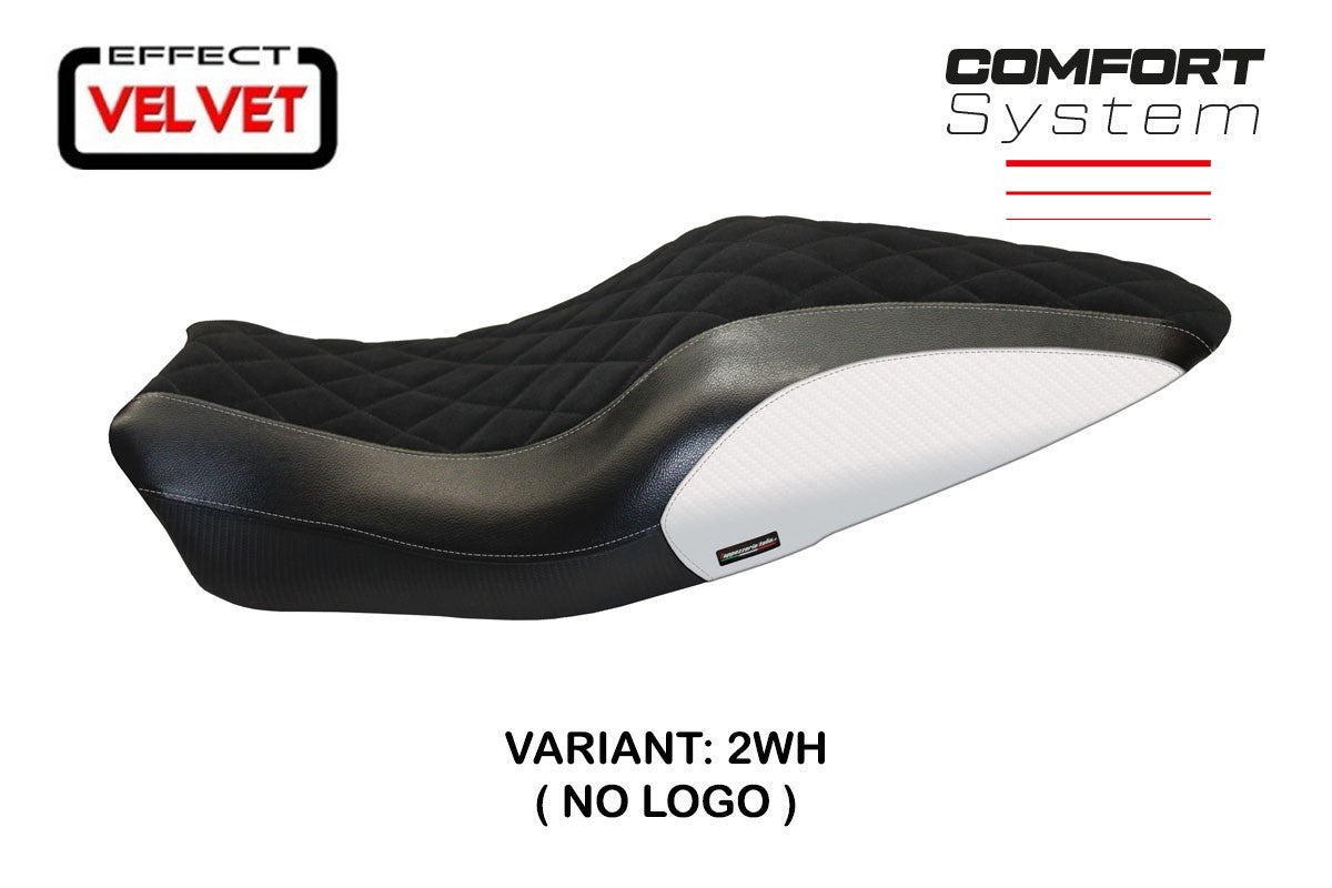 Seat cover compatible - Ducati Monster 821 / 1200 2014 - 2016 - mod Andorra Velvet Comfort System