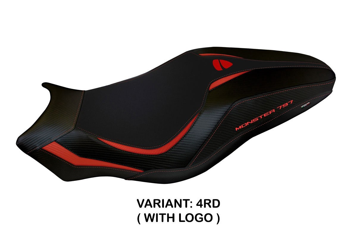 Seat cover compatible - Ducati Monster 821 / 1200 2017 - 2020 - mod Lipsia 1