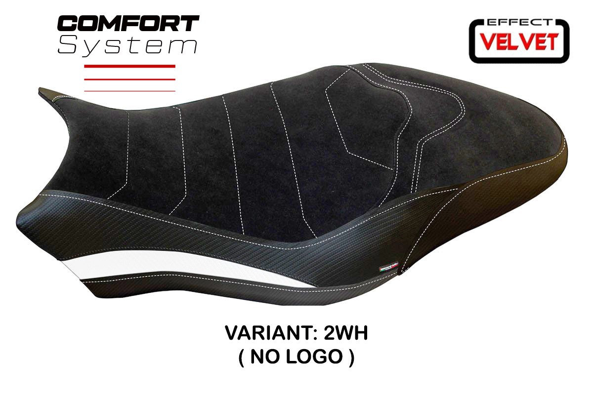 Seat cover compatible - Ducati Monster 821 / 1200 2017 - 2020 - mod Ovada 2 Velvet Comfort System