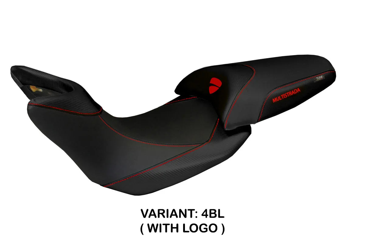 Seat cover compatible - Ducati Multistrada 1200 2010 - 2011 - mod Noto 3