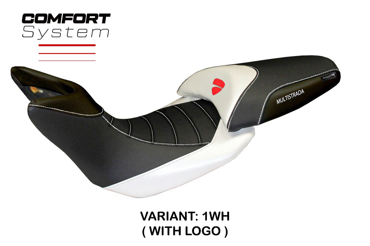 Seat cover compatible - Ducati Multistrada 1200 2012 - 2014 - mod Noto Comfort System