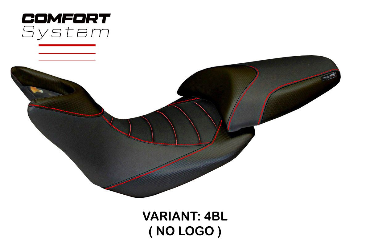 Seat cover compatible - Ducati Multistrada 1200 2012 - 2014 - mod Noto Comfort System