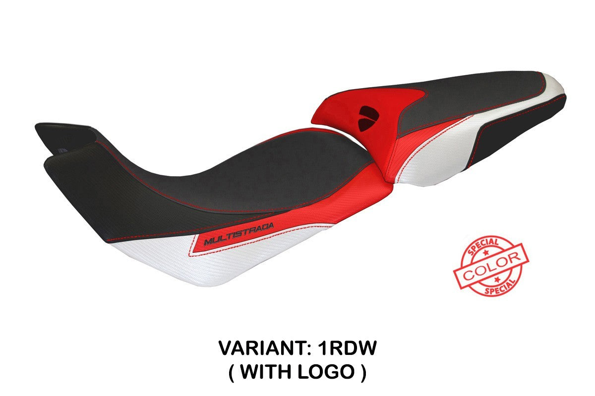 Seat cover compatible - Ducati Multistrada 1200 2012 - 2014 - mod Trinacria Special Color
