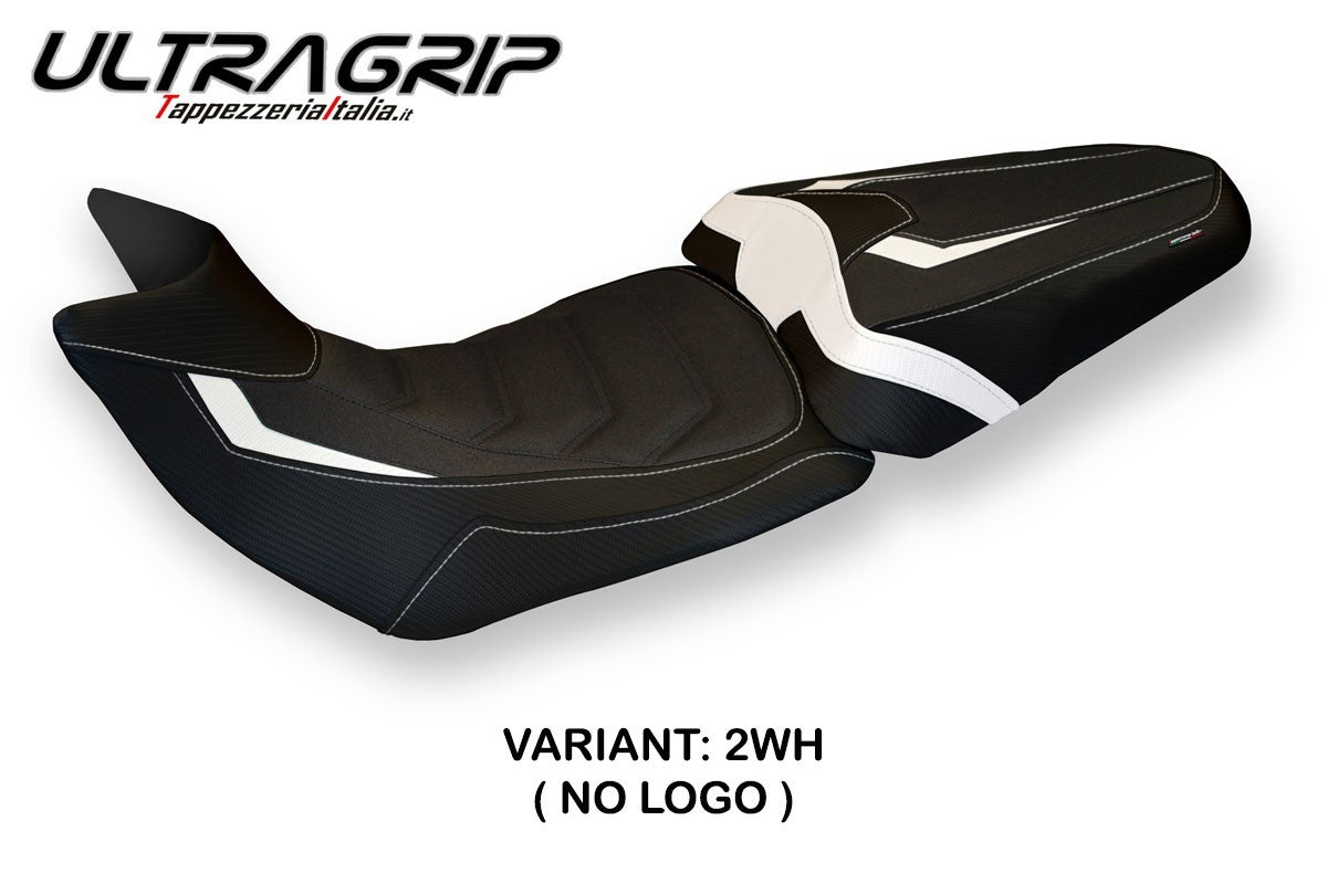 Seat cover compatible - Ducati Multistrada 1200 / 1260 2015 - 2020 - mod Bobbio 2 Ultragrip