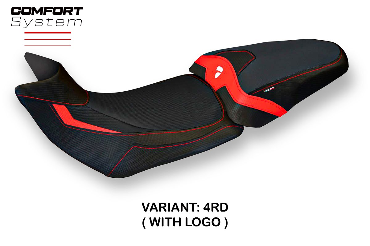 Seat cover compatible - Ducati Multistrada 1200 / 1260 2015 - 2020 - mod Patna 2 Comfort System