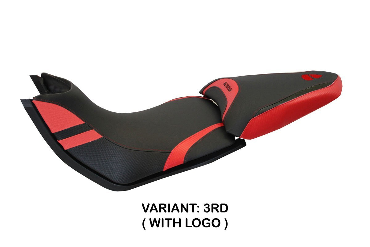 Seat cover compatible - Ducati Multistrada 1200 / 1260 2015 - 2020 - mod Peppe 15