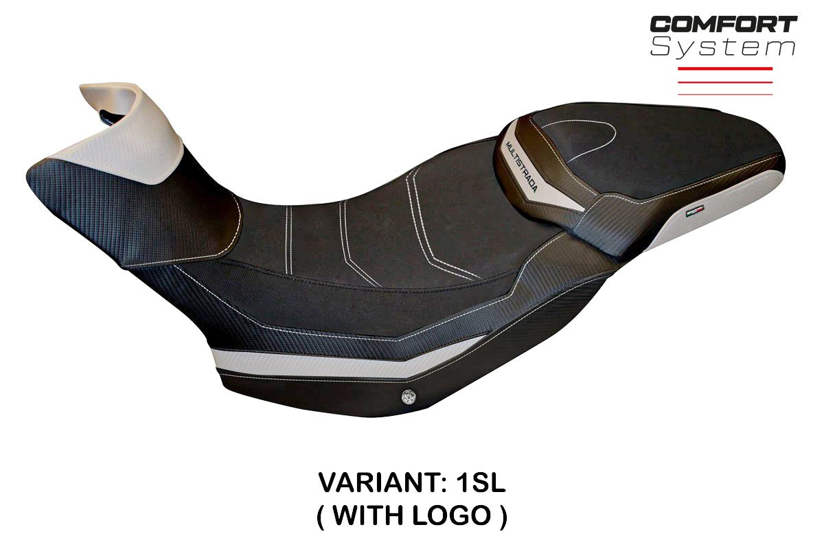 Seat cover compatible - Ducati Multistrada 1200 / 1260 Enduro 2016 - 2021 - mod Sona 1 Comfort System