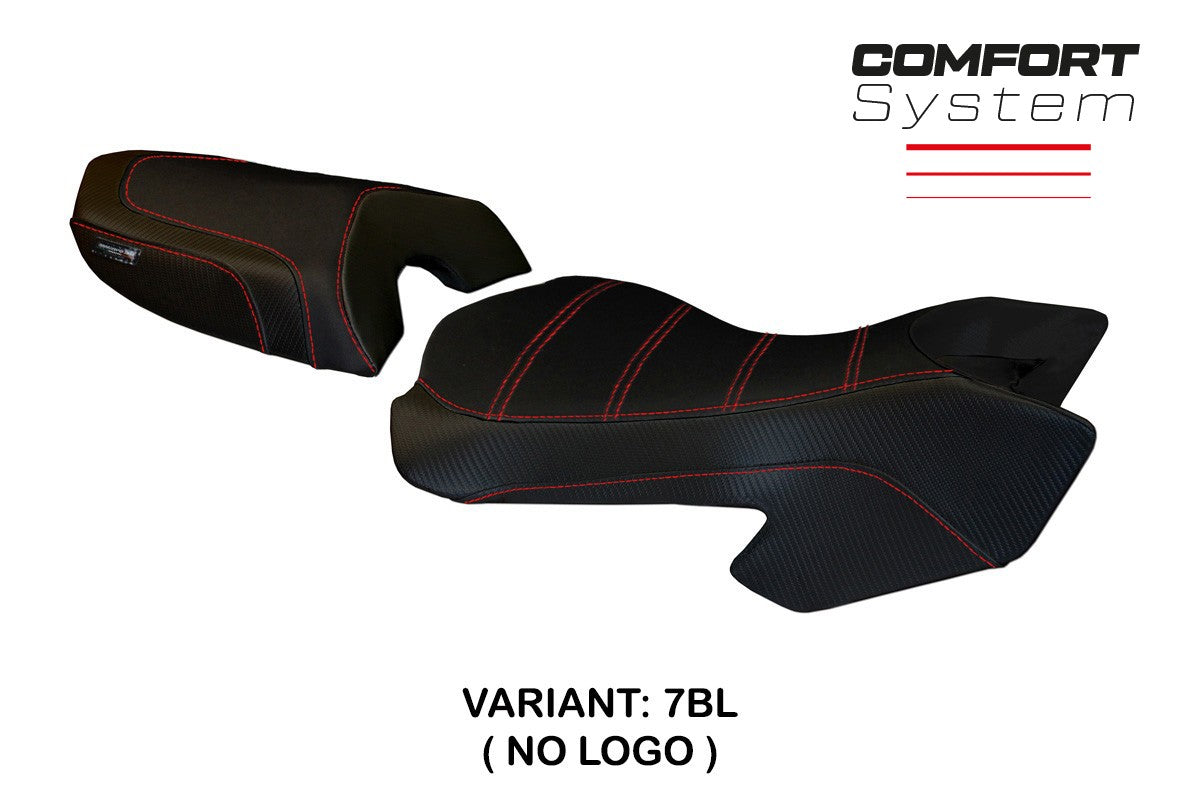Seat cover compatible - Ducati Multistrada 620 / 1000 / 1100 2003 - 2009 - mod Sciacca Color Comfort System