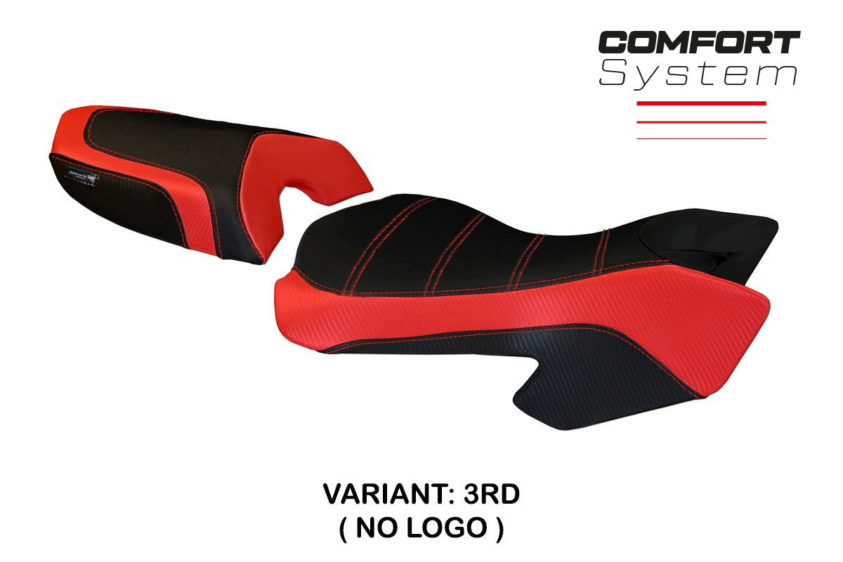 Seat cover compatible - Ducati Multistrada 620 / 1000 / 1100 2003 - 2009 - mod Sciacca Color Comfort System