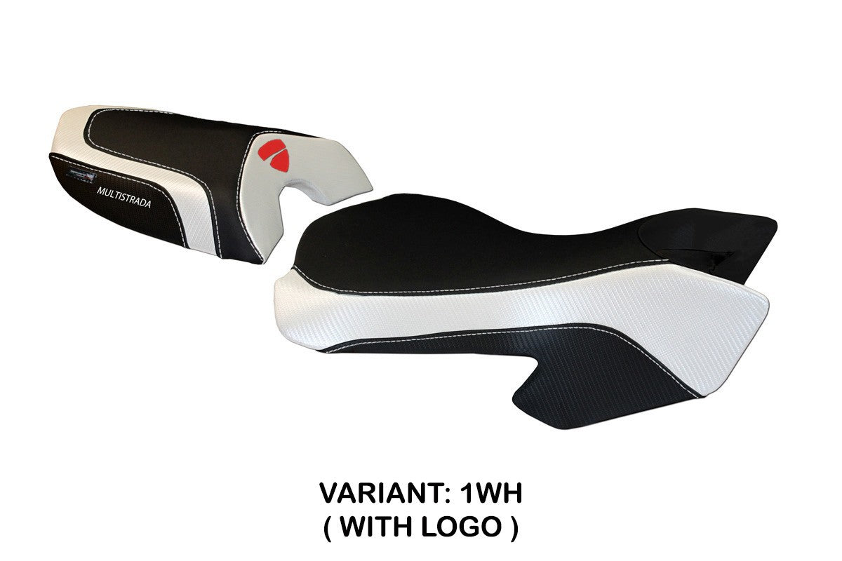 Seat cover compatible - Ducati Multistrada 620 / 1000 / 1100 2003 - 2009 - mod Sciacca Color