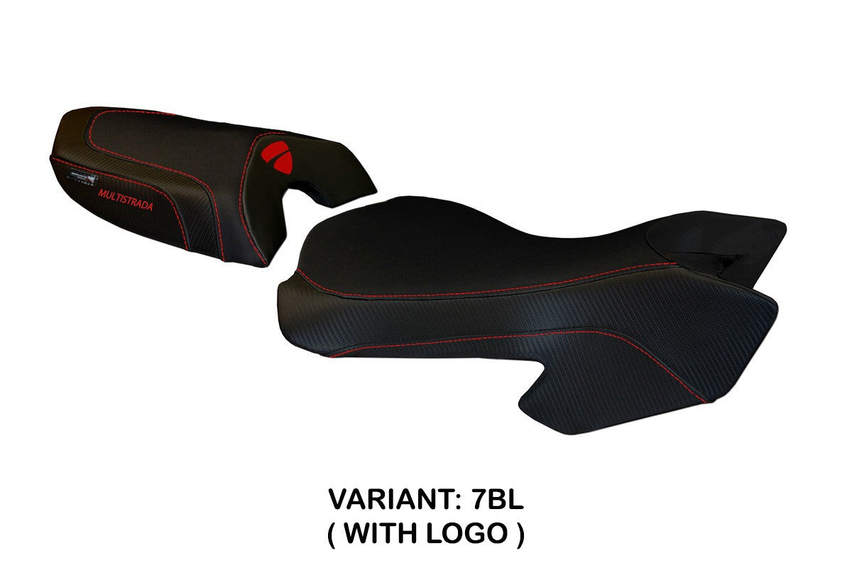 Seat cover compatible - Ducati Multistrada 620 / 1000 / 1100 2003 - 2009 - mod Sciacca Color