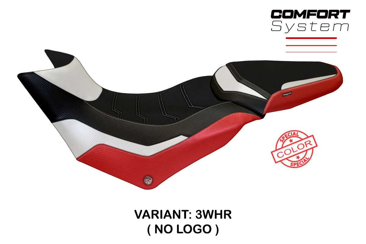Seat cover compatible - Ducati Multistrada 950 2017 - 2021 - mod Praga Special Color Comfort System