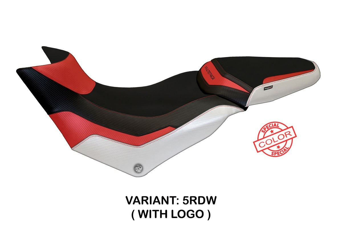 Seat cover compatible - Ducati Multistrada 950 2017 - 2021 - mod Praga Special Color