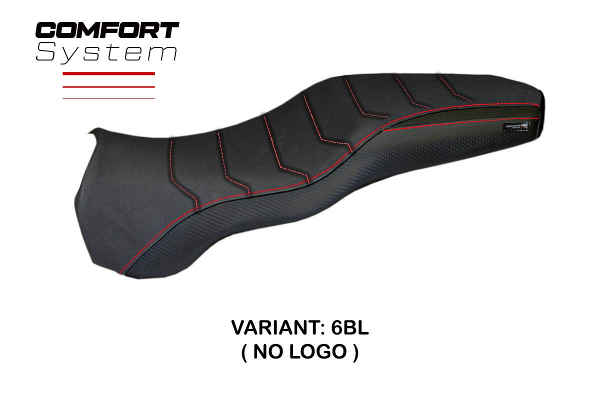Seat cover compatible - Ducati Sport-S / Super Sport-SS 2002 - 2006 - mod Latina Insert Color Comfort System