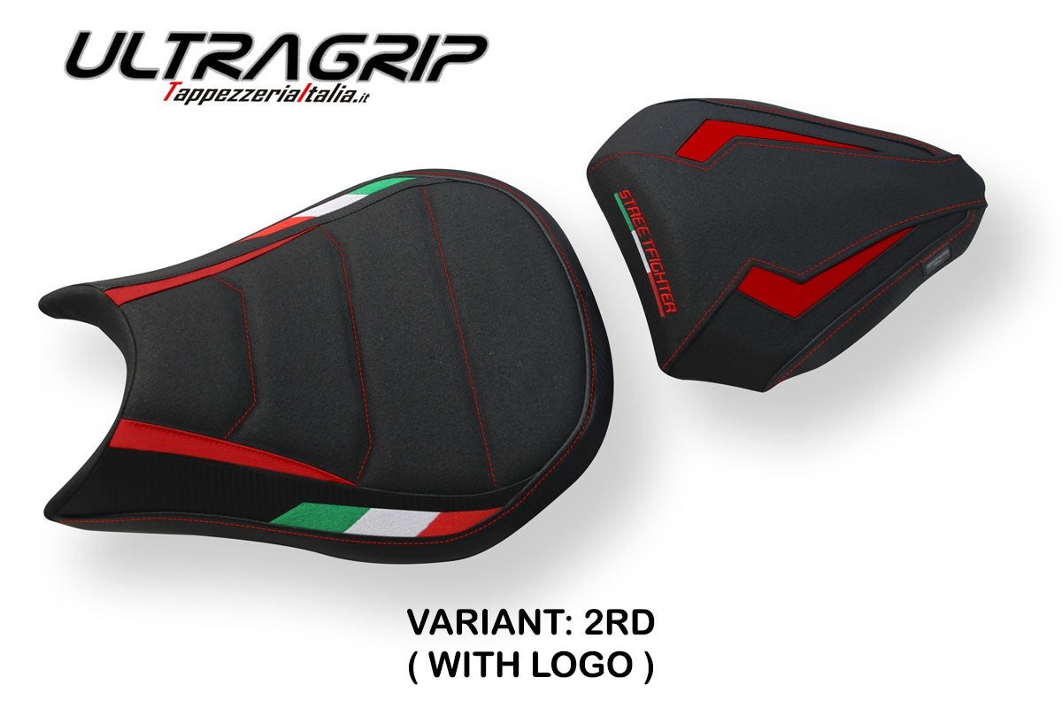 Seat cover compatible - Ducati Streetfighter 2009 - 2015 - mod Florida Trico Ultragrip