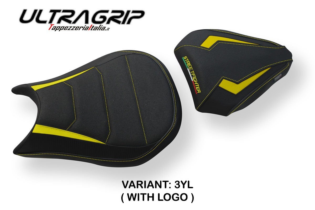 Seat cover compatible - Ducati Streetfighter 2009 - 2015 - mod Florida Ultragrip