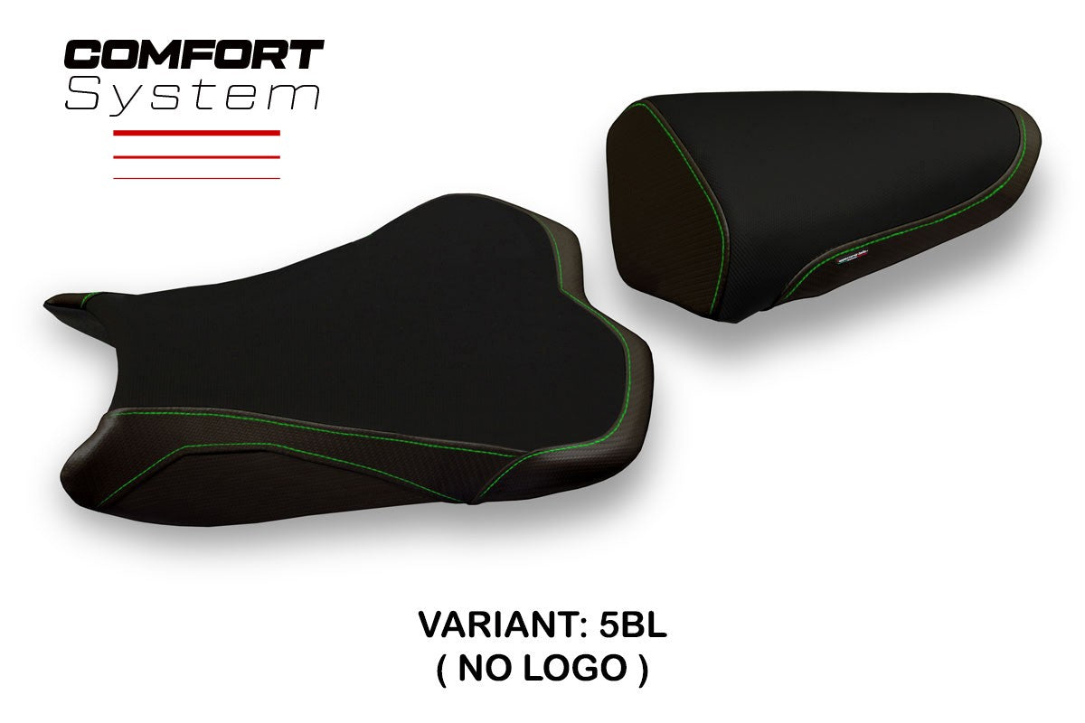 Seat cover compatible - Kawasaki Ninja ZX 10 R 2008 - 2010 - mod Agra 2 Comfort System
