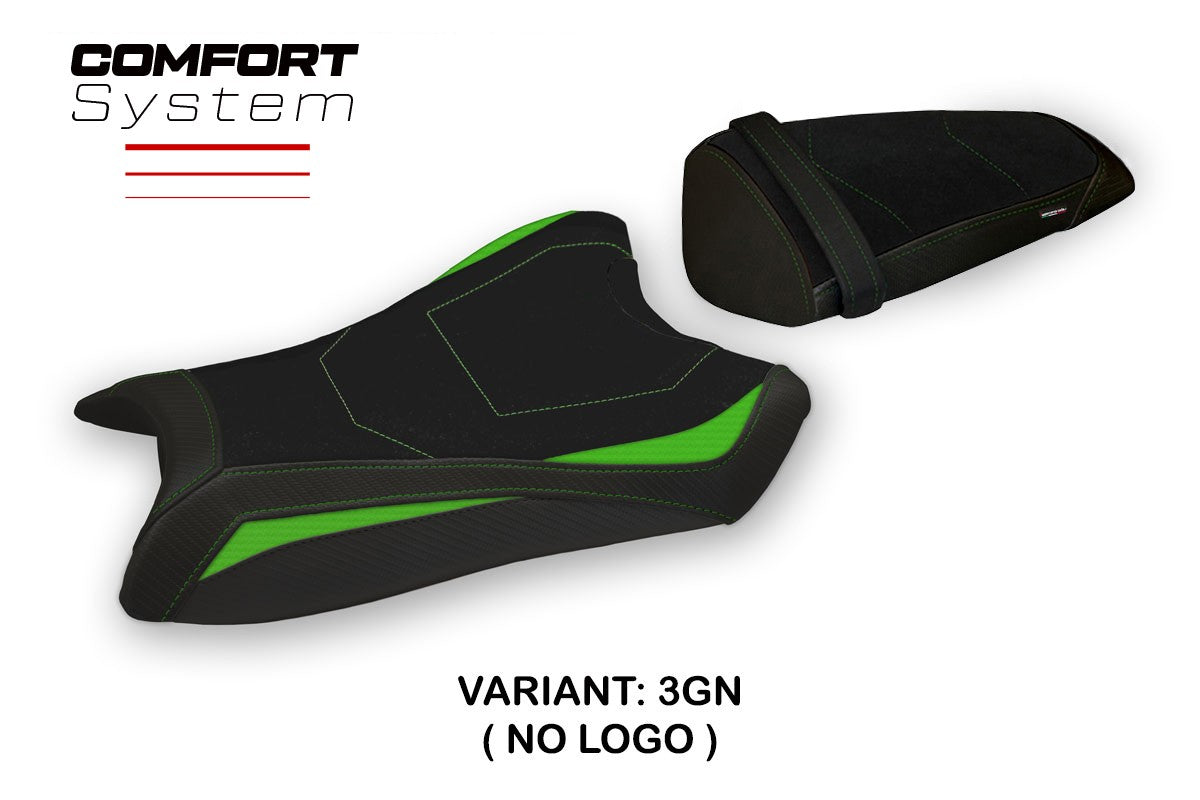 Seat cover compatible - Kawasaki Ninja ZX 10 R 2011 - 2015 - mod Ca Mau Comfort System