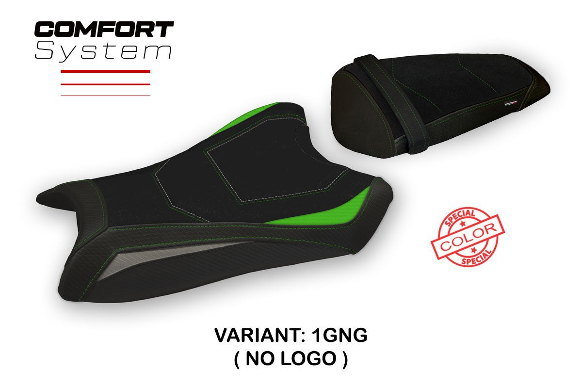 Seat cover compatible - Kawasaki Ninja ZX 10 R 2011 - 2015 - mod Ca Mau Special Color Comfort System