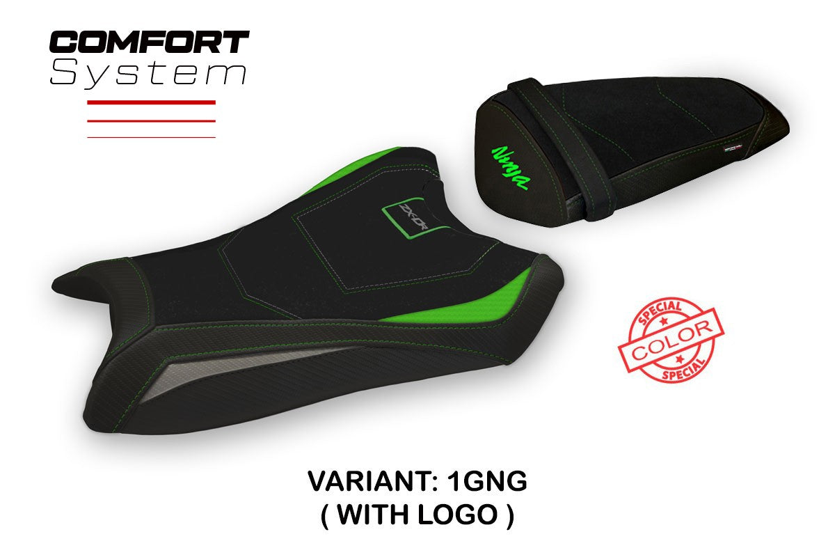 Seat cover compatible - Kawasaki Ninja ZX 10 R 2011 - 2015 - mod Ca Mau Special Color Comfort System