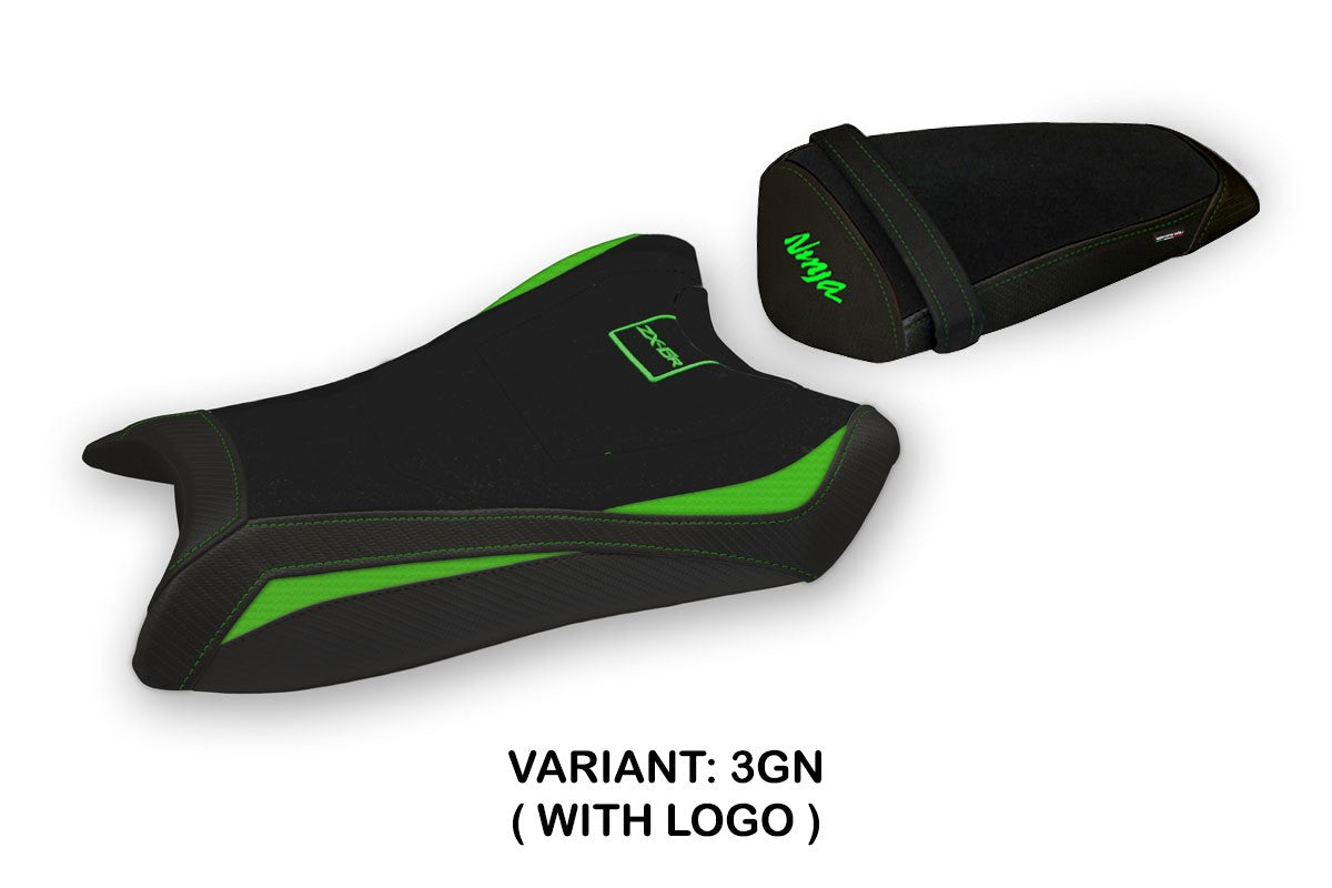 Seat cover compatible - Kawasaki Ninja ZX 10 R 2011 - 2015 - mod Indore