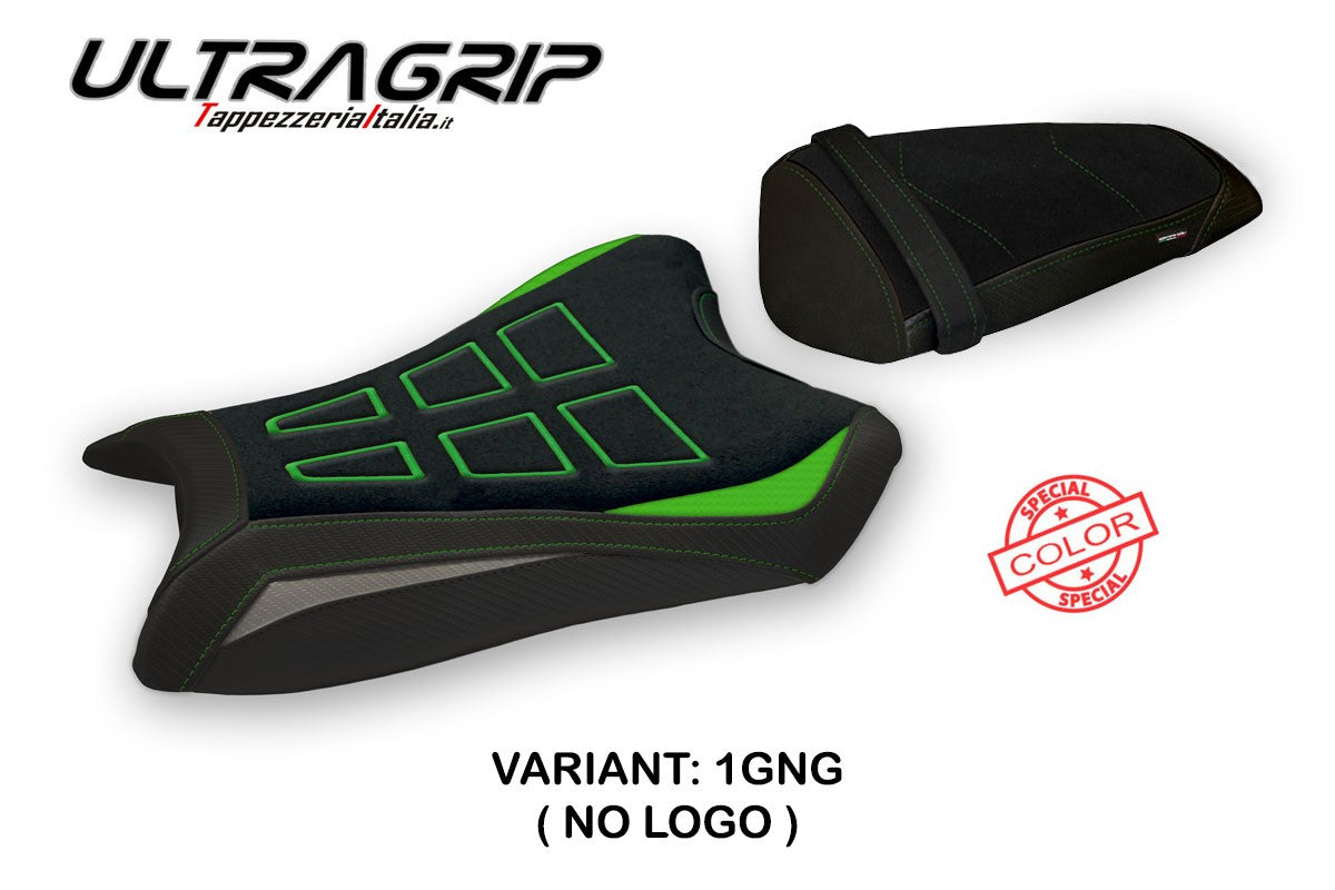 Seat cover compatible - Kawasaki Ninja ZX 10 R 2011 - 2015 - mod Perlis Special Color Ultragrip
