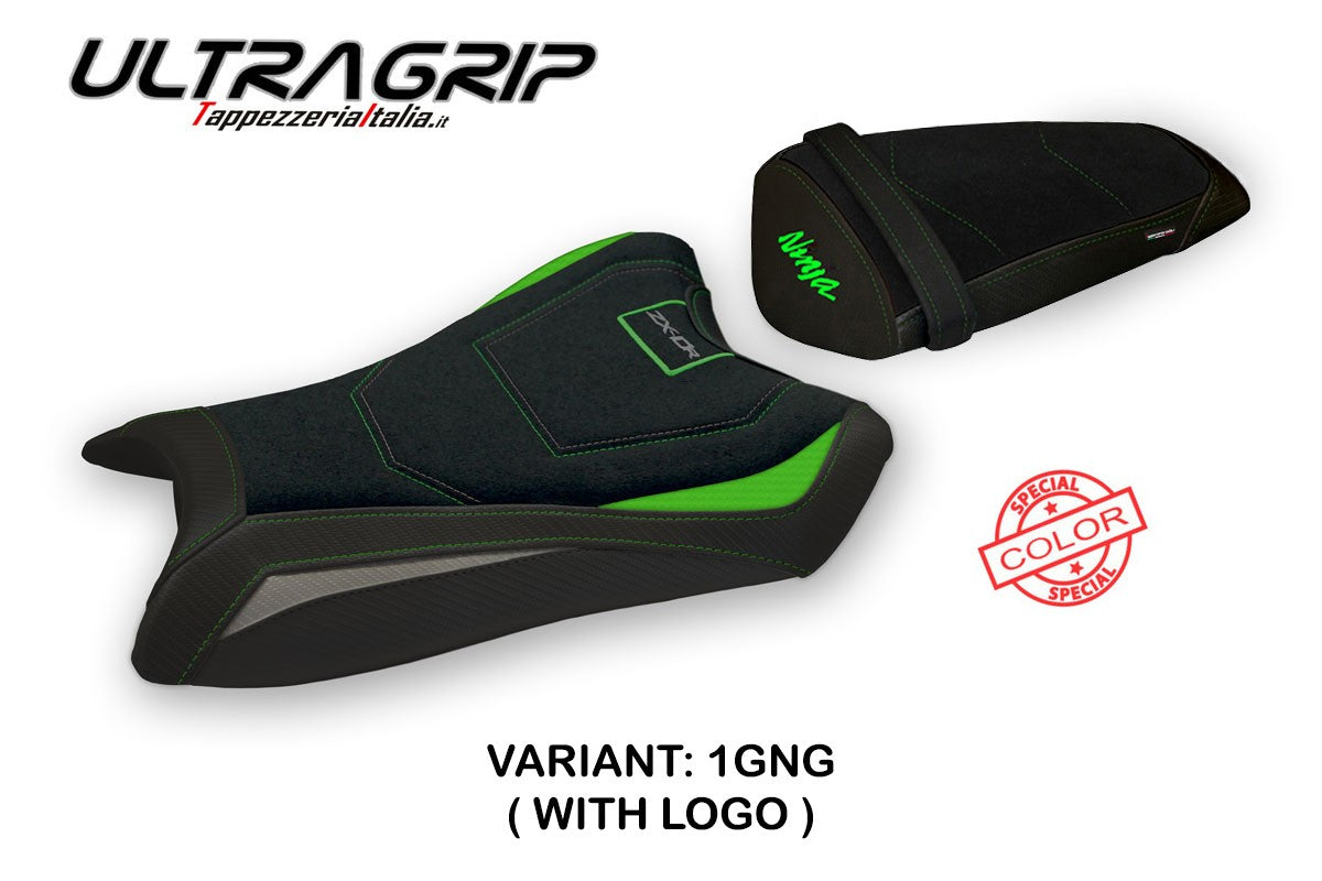 Seat cover compatible - Kawasaki Ninja ZX 10 R 2011 - 2015 - mod Rasht Special Color Ultragrip
