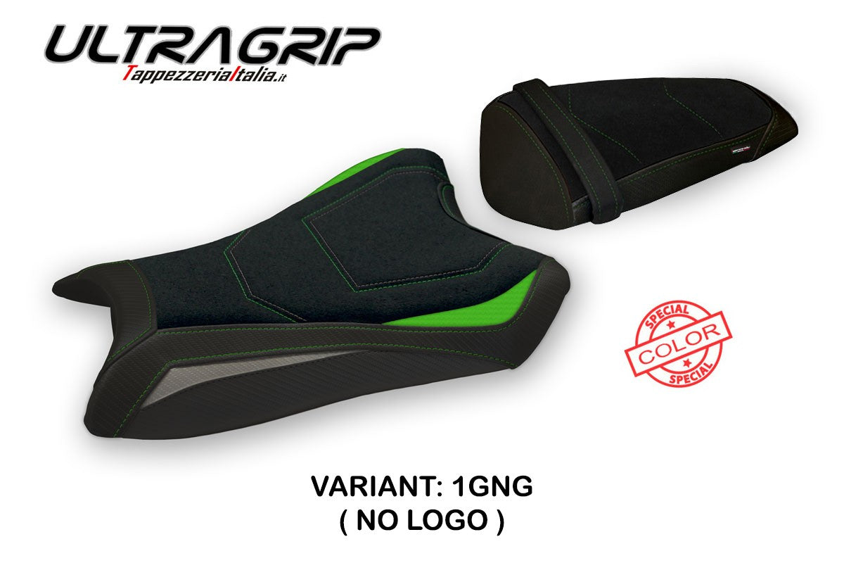 Seat cover compatible - Kawasaki Ninja ZX 10 R 2011 - 2015 - mod Rasht Special Color Ultragrip