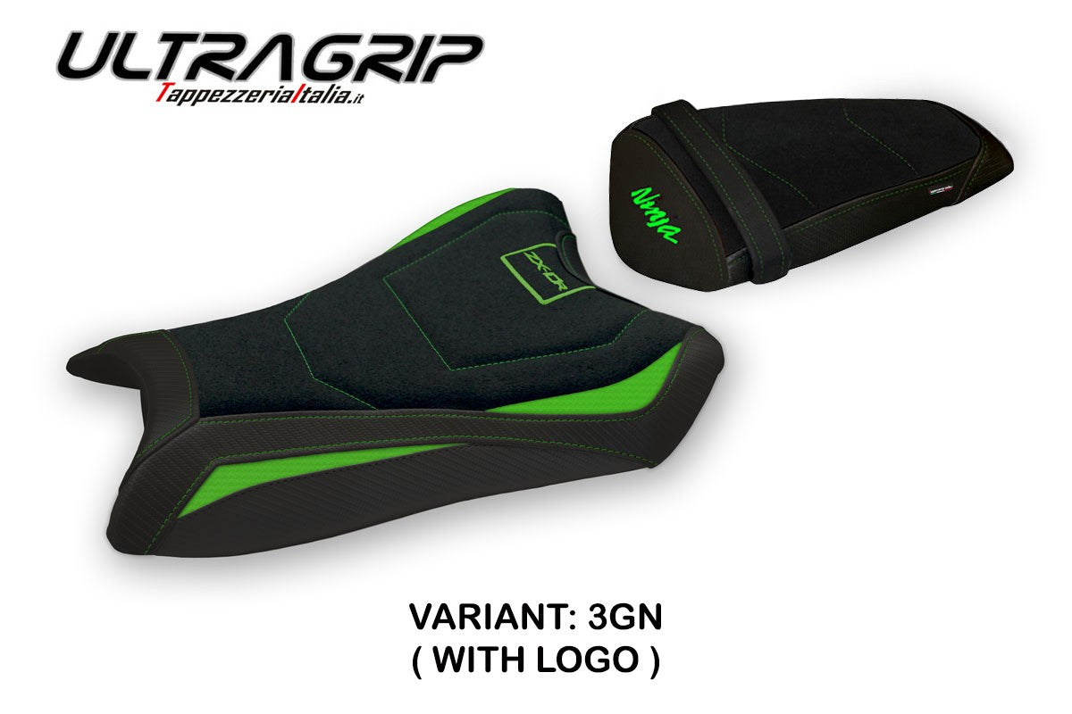 Seat cover compatible - Kawasaki Ninja ZX 10 R 2011 - 2015 - mod Rasht Ultragrip