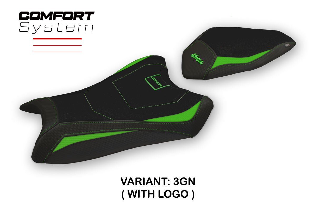 Seat cover compatible - Kawasaki Ninja ZX 10 R 2016 - 2020 - mod Hervas Comfort System
