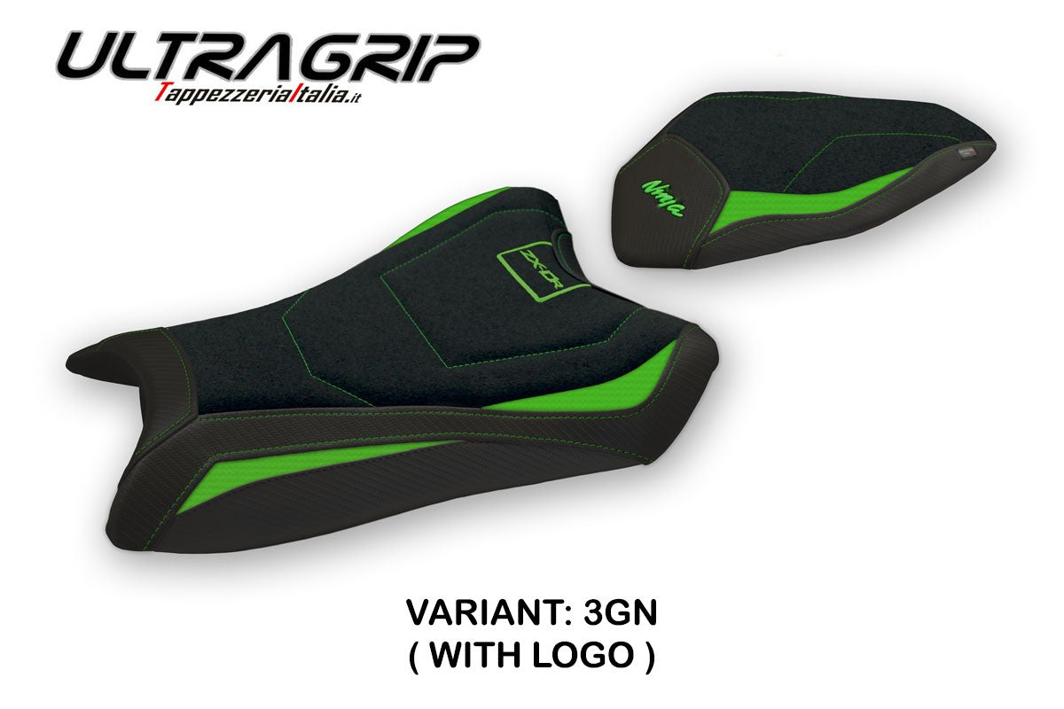 Seat cover compatible - Kawasaki Ninja ZX 10 R 2016 - 2020 - mod Monroy Ultragrip