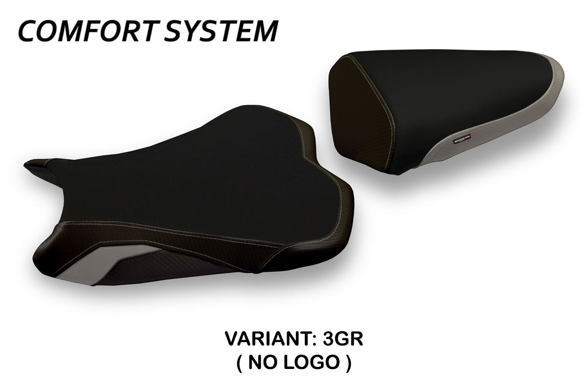 Seat cover compatible - Kawasaki Ninja ZX 6 R 2013 - 2018 - mod Luanda 2 Comfort System