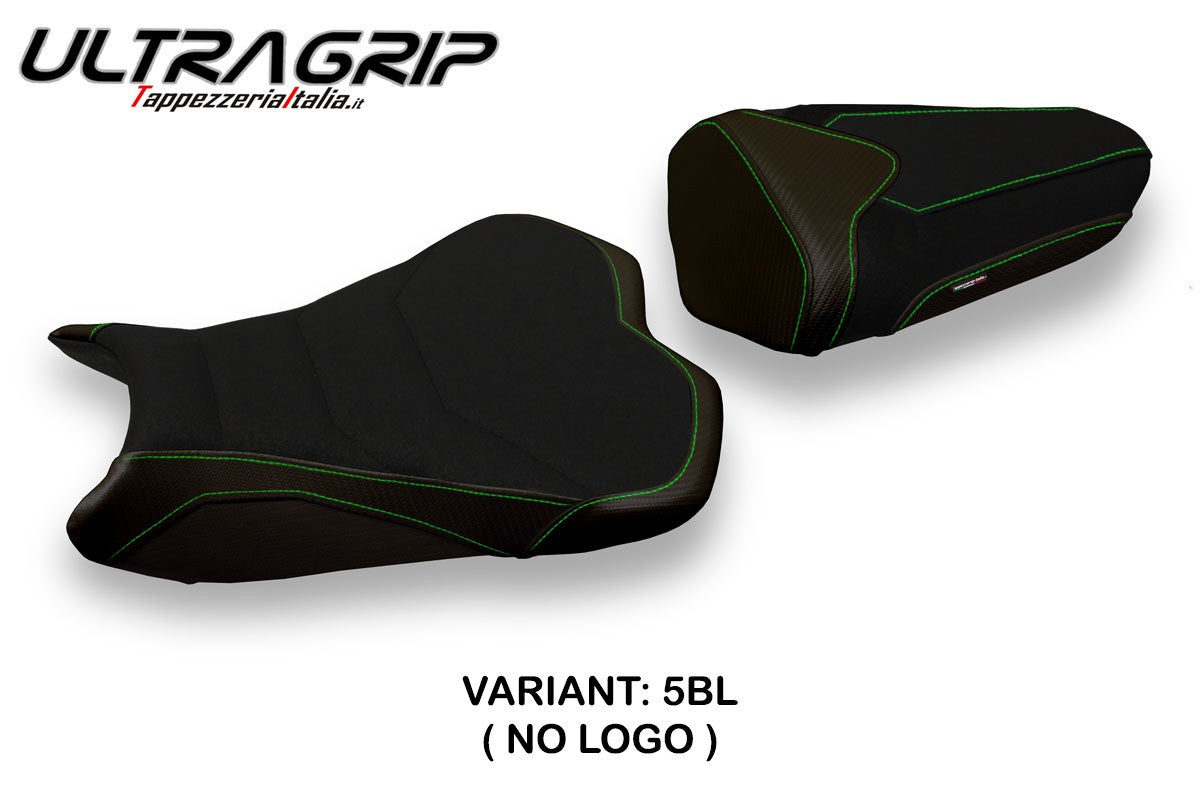 Seat cover compatible - Kawasaki Ninja ZX 6 R 2013 - 2018 - mod Pune 2 Ultragrip